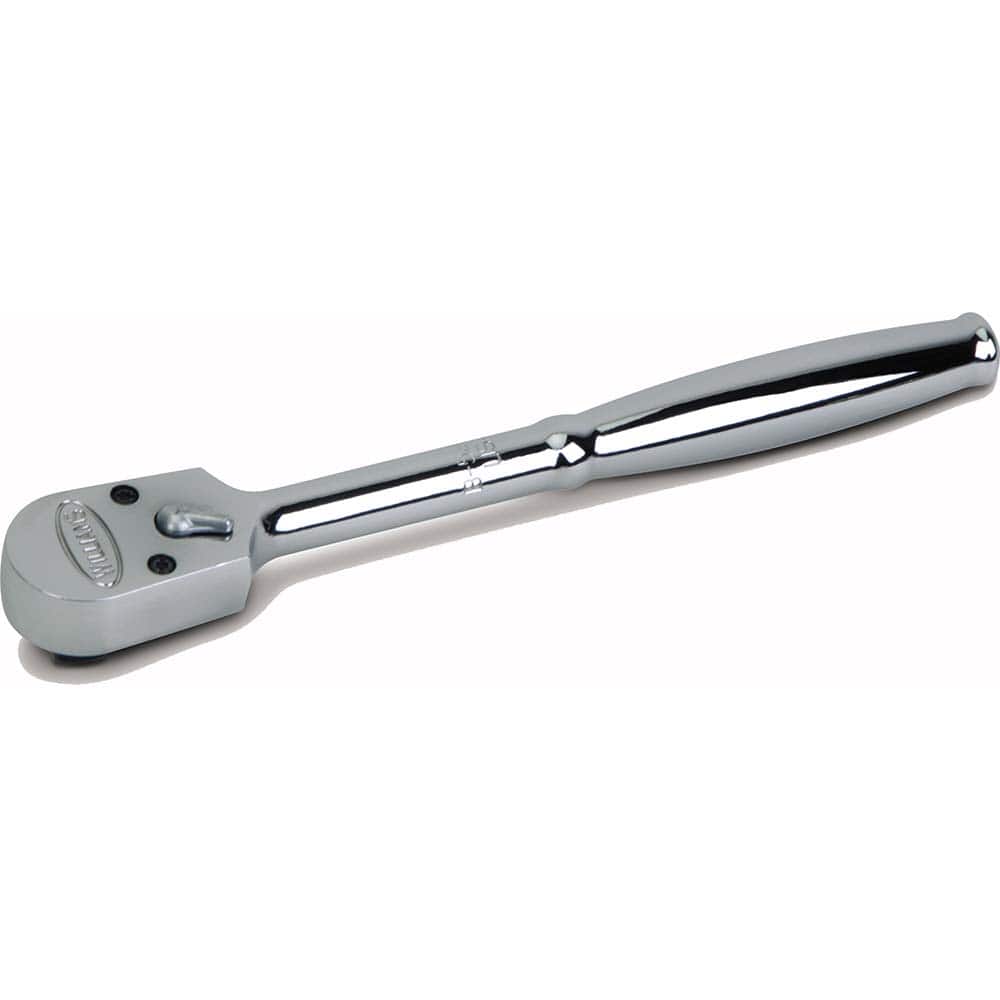 Williams - Ratchets; Tool Type: Tethered Enclosed Head Ratchet ; Drive Size (Inch): 3/8 ; Head Shape: Pear ; Head Features: Fine Tooth; Flat Sealed; Sealed Reversible ; Finish/Coating: Black Coated; Black Finish; Black Industrial; Black Matte ; Overall L - Exact Tooling