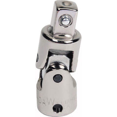 Williams - Socket Handles; Tool Type: Tethered Flexible Handle ; Drive Size (Inch): 3/8 ; Overall Length (Inch): 8-9/16 ; Finish/Coating: Chrome ; Additional Information: Drive handles provide extra leverage with greater strength than ratchets. Square dr - Exact Tooling