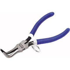 Williams - Locking Pliers; Plier Type: Bent Long Nose Pliers ; Jaw Style: Flat Jaw ; Overall Length Range: 1" - Exact Tooling