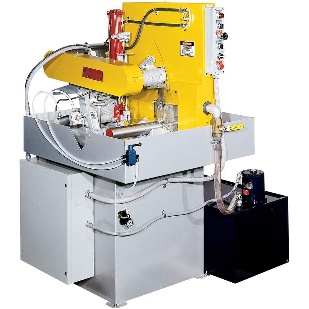 Everett - Chop & Cut-Off Saws; Cutting Style: Straight ; Blade Diameter (Inch): 20 or 22 ; Arbor Hole Size (Inch): 1 ; Phase: 3 phase ; Cutting Capacity in Solids at 90? (Inch): 3 ; Cutting Capacity in Pipe at 90? (Inch): 7 - Exact Tooling