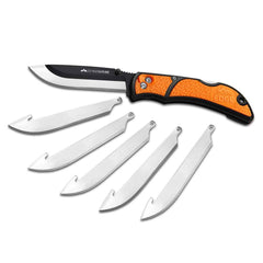 Outdoor Edge - Pocket & Folding Knives; Knife Type: Folding Knife ; Edge Type: Plain Edge ; Blade Length (Inch): 3-1/2 ; Handle Material: Glass-Reinforced Nylon with TPE ; Closed Length: 4-1/2 (Inch); Number of Edges: 1 - Exact Tooling
