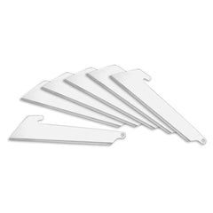 Outdoor Edge - Knife Blades; Type: RazorSafe Replacement Blade ; Material: Japanese 420J2 Stainless Steel ; Overall Length (Inch): 3.0 ; Number of Blades: 6 - Exact Tooling