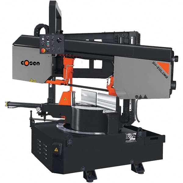 Cosen - Horizontal Bandsaws Machine Style: Semi-Automatic Drive Type: Step Pulley - Exact Tooling