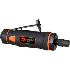 Dynabrade - Air Die Grinders Type: Straight Die Grinder Collet Size (Inch): 1/4 - Exact Tooling