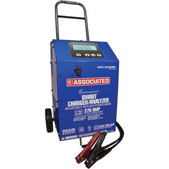 Associated Equipment - Automotive Battery Chargers & Jump Starters; Type: Automatic Charger/Engine Starter ; Amperage Rating: 60 ; Starter Amperage: 270 ; Voltage: 12 ; Battery Size Group: 12 Volt ; DC Output: 13.9V - Exact Tooling