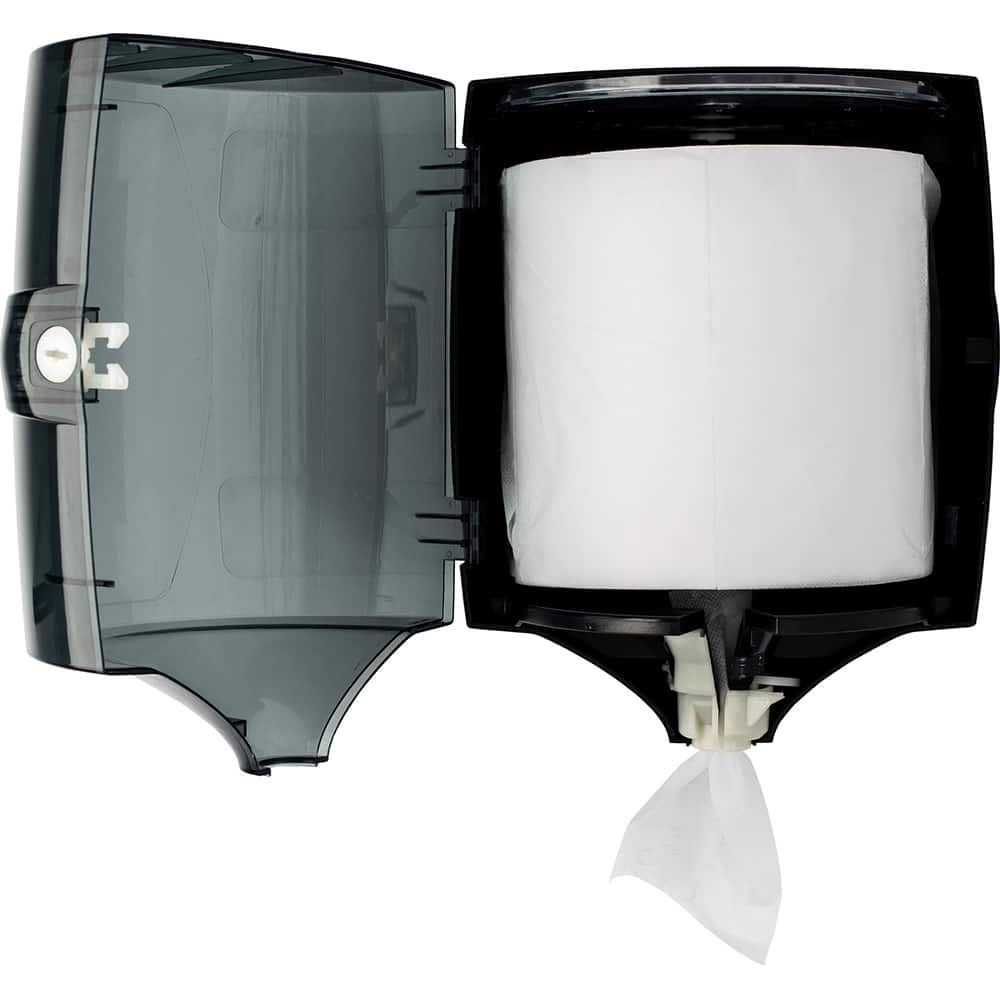 GoodEarth - Wipe Dispensers; For Use With: Wet wipes, Dry Towels ; Dispenser Style: Manual ; Color: Smoke ; Material: Industrial Grade Plastic - Exact Tooling