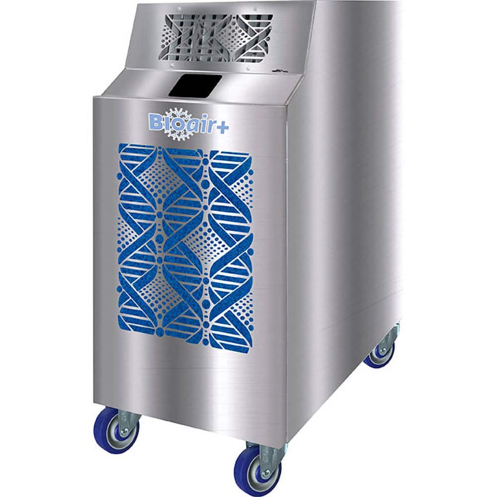 Kwikool - Self-Contained Electronic Air Cleaners; Type: Portable Medical Grade Air Purification ; Width (Inch): 16 ; Height (Inch): 38 ; Depth (Inch): 22 ; Number of Speeds: 3 ; Filter Type: H.E.P.A. Filter 99.97% efficent at 0.3 microns - Exact Tooling
