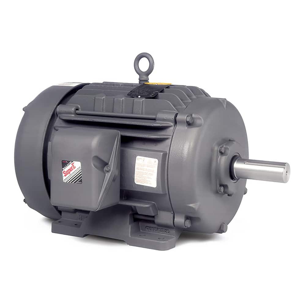 Baldor Reliance - Industrial Electric AC/DC Motors; Motor Type: Three Phase ; Type of Enclosure: TEFC ; Horsepower: 50 ; Thermal Protection Rating: None ; Name Plate RPMs: 1800 ; Voltage: 208-230/460 - Exact Tooling