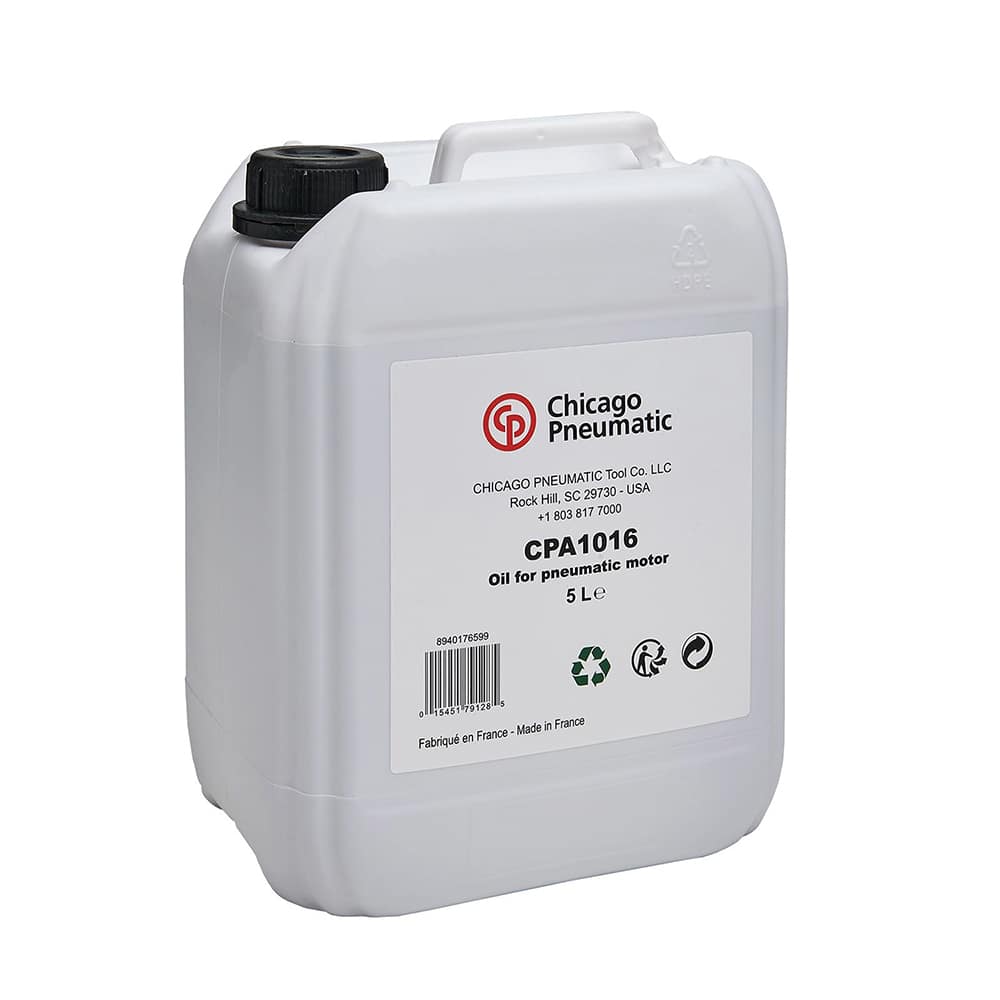 Chicago Pneumatic - Air Tool & Air Compressor Oil; Type: Lubrication ; SAE Grade: N/A ; ISO Grade: N/A ; Container Size Range: 1 Gal. (8 Lb.) - Exact Tooling