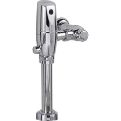 American Standard - Automatic Flush Valves; Type: Touchless Toilet Flush Valve ; Style: Modern ; Gallons Per Flush: 1.28 ; Pipe Size: 1-1/2 (Inch); Spud Coupling Size: 1-1/2 (Inch); Cover Material: Chrome - Exact Tooling