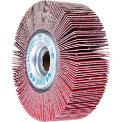PFERD - Unmounted Flap Wheels; Abrasive Type: Coated ; Outside Diameter (Inch): 6 ; Face Width (Inch): 2 ; Center Hole Size (Inch): 1 ; Abrasive Material: Ceramic Oxide ; Grit: 60 - Exact Tooling