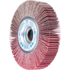 PFERD - Unmounted Flap Wheels; Abrasive Type: Coated ; Outside Diameter (Inch): 6 ; Face Width (Inch): 1 ; Center Hole Size (Inch): 1 ; Abrasive Material: Ceramic Oxide ; Grit: 60 - Exact Tooling