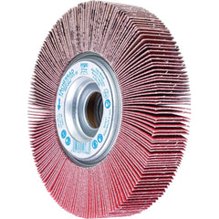 PFERD - Unmounted Flap Wheels; Abrasive Type: Coated ; Outside Diameter (Inch): 6 ; Face Width (Inch): 1 ; Center Hole Size (Inch): 1 ; Abrasive Material: Ceramic Oxide ; Grit: 80 - Exact Tooling