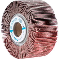 PFERD - Unmounted Flap Wheels; Abrasive Type: Coated ; Outside Diameter (Inch): 4 ; Face Width (Inch): 2 ; Center Hole Size (Inch): 1 ; Abrasive Material: Aluminum Oxide ; Grit: 60 - Exact Tooling