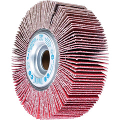 PFERD - Unmounted Flap Wheels; Abrasive Type: Coated ; Outside Diameter (Inch): 6 ; Face Width (Inch): 2 ; Center Hole Size (Inch): 1 ; Abrasive Material: Ceramic Oxide ; Grit: 40 - Exact Tooling