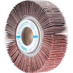 PFERD - Unmounted Flap Wheels; Abrasive Type: Coated ; Outside Diameter (Inch): 4 ; Face Width (Inch): 1 ; Center Hole Size (Inch): 1 ; Abrasive Material: Aluminum Oxide ; Grit: 60 - Exact Tooling