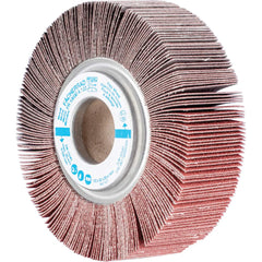 PFERD - Unmounted Flap Wheels; Abrasive Type: Coated ; Outside Diameter (Inch): 4 ; Face Width (Inch): 1 ; Center Hole Size (Inch): 1 ; Abrasive Material: Aluminum Oxide ; Grit: 120 - Exact Tooling