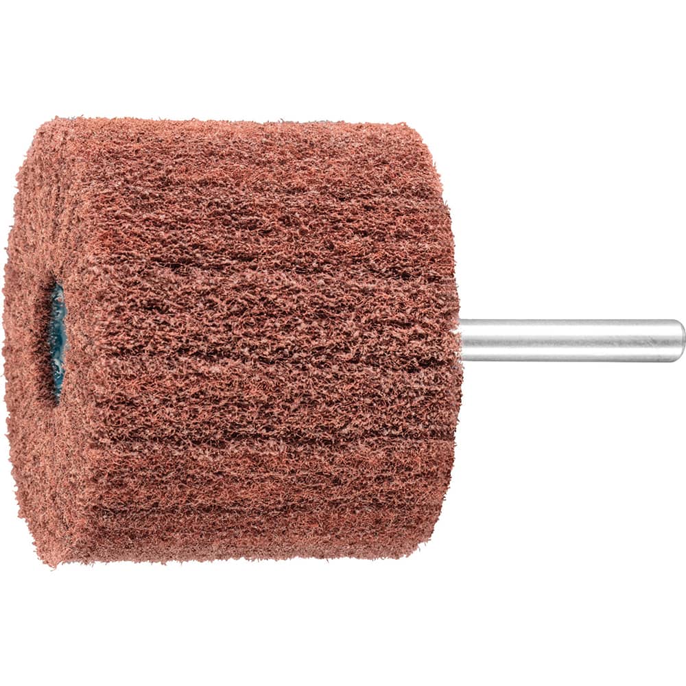PFERD - Unmounted Flap Wheels; Abrasive Type: Non-Woven ; Outside Diameter (Inch): 4 ; Face Width (Inch): 2 ; Center Hole Thread Size: 5/8-11 ; Abrasive Material: Aluminum Oxide ; Grit: 280 - Exact Tooling
