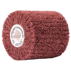 PFERD - Unmounted Flap Wheels; Abrasive Type: Non-Woven ; Outside Diameter (Inch): 4 ; Face Width (Inch): 4 ; Center Hole Thread Size: 5/8-11 ; Abrasive Material: Aluminum Oxide ; Grit: 80 - Exact Tooling