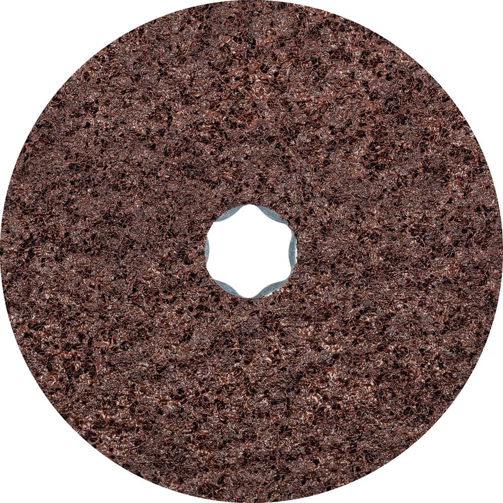 PFERD - Quick Change Discs; Disc Diameter (Inch): 5 ; Attaching System: COMBICLICK ; Abrasive Type: Non-Woven ; Abrasive Material: Aluminum Oxide ; Grade: Coarse ; Grit: 100 - Exact Tooling