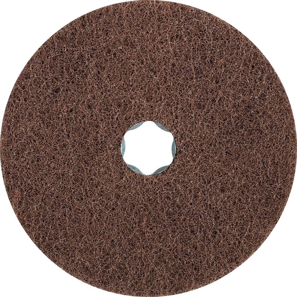 PFERD - Quick Change Discs; Disc Diameter (Inch): 5 ; Attaching System: COMBICLICK ; Abrasive Type: Non-Woven ; Abrasive Material: Aluminum Oxide ; Grade: Fine ; Grit: 180 - Exact Tooling