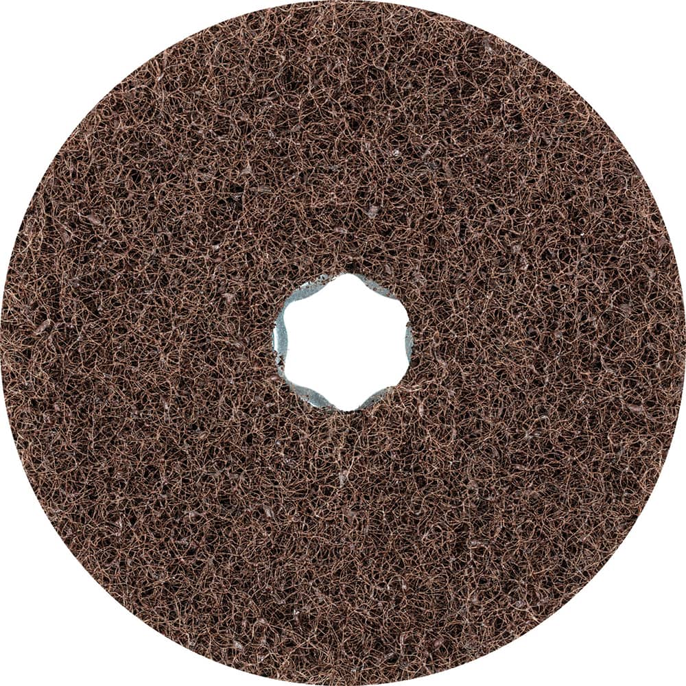 PFERD - Quick Change Discs; Disc Diameter (Inch): 4-1/2 ; Attaching System: COMBICLICK ; Abrasive Type: Non-Woven ; Abrasive Material: Aluminum Oxide ; Grade: Medium ; Grit: 100 - Exact Tooling