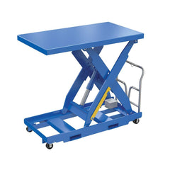 Vestil - Lifting Tables; Type: Electric Hydraulic Lift ; Lift Style: Scissor ; Style: Portable Electric Hydraulic ; Load Capacity (Lb.): 1000.000 ; Minimum Height (Inch): 13 ; Lift Height (Inch): 48 - Exact Tooling