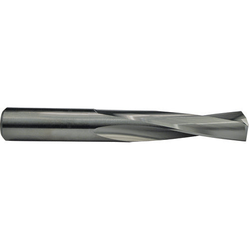 #5 Dia. x #5 Shank × 1/2″ Flute Length × 1-1/2″ OAL, 2xD Flute, Solid Carbide Drill