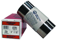 .0015"X6"X50" STAINLESS STEEL SHIM - Exact Tooling