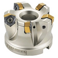 Heli Do Indexable Face Mill-4" Dia; 1.5" Bore Dia - Exact Tooling