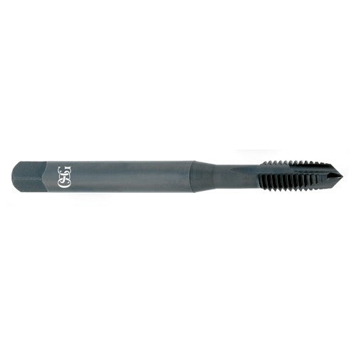 M5 0.8 Dia.-6H-3 FL - HSSE - Steam Oxide - Plug - Spiral Point Tap - Exact Tooling