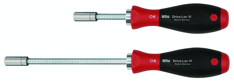 1/4" Bit Adapter - Drive-Loc Bit Holder with SoftFinish Handle - Exact Tooling