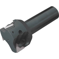 Kyocera - Indexable Square-Shoulder End Mills; Cutting Diameter (Decimal Inch): 1.2500 ; Cutting Diameter (Inch): 1.25 ; Shank Type: Cylindrical ; Shank Diameter (Inch): 0.7500 ; Overall Length/Projection (Decimal Inch): 3.2800 ; Lead Angle: 90 - Exact Tooling