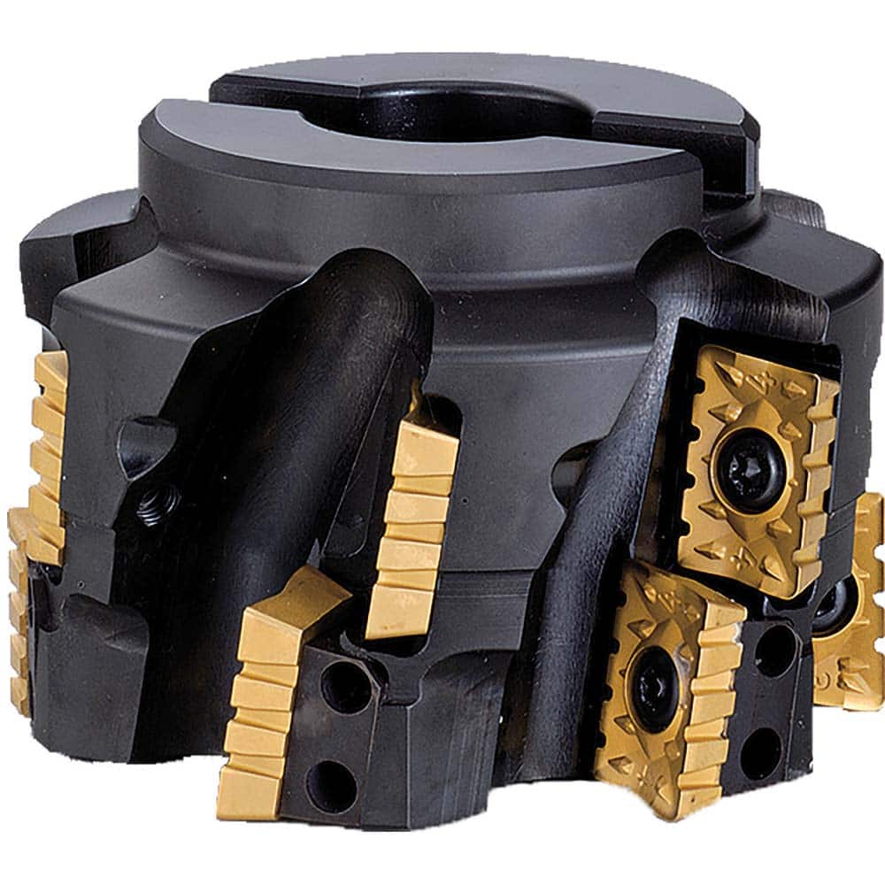 Kyocera - Indexable Square-Shoulder Face Mills; Cutting Diameter (mm): 125.00 ; Cutting Diameter (Decimal Inch): 4.9213 ; Arbor Hole Diameter (Inch): 1.5 ; Lead Angle: 90 ; Overall Height (mm): 60.00000 ; Insert Compatibility: APMT2506? - Exact Tooling