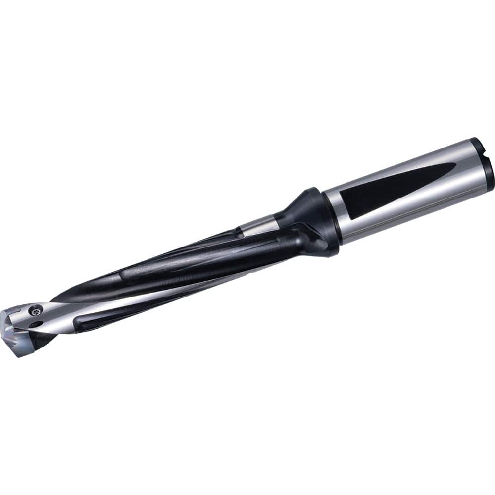 Kyocera - Replaceable-Tip Drills; Series: Magic Drill DRA ; Minimum Drill Diameter (mm): 17.00 ; Maximum Drill Diameter (mm): 17.99 ; Drill Depth by Diameter Ratio: 5xD ; Maximum Drill Depth (mm): 90.00 ; Shank Diameter (mm): 20.0000 - Exact Tooling