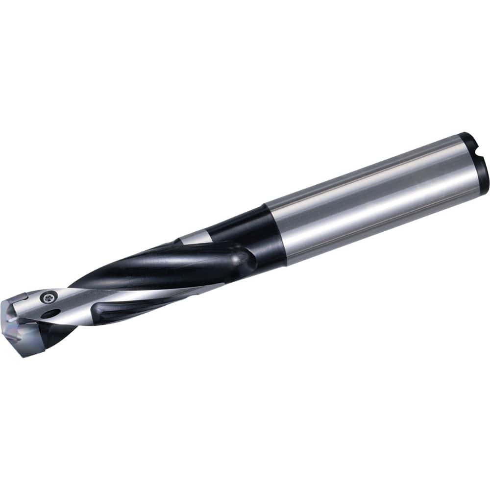 Kyocera - Replaceable-Tip Drills; Series: Magic Drill DRA ; Minimum Drill Diameter (mm): 7.94 ; Maximum Drill Diameter (mm): 8.49 ; Drill Depth by Diameter Ratio: 3xD ; Maximum Drill Depth (mm): 25.50 ; Shank Diameter (mm): 10.0000 - Exact Tooling