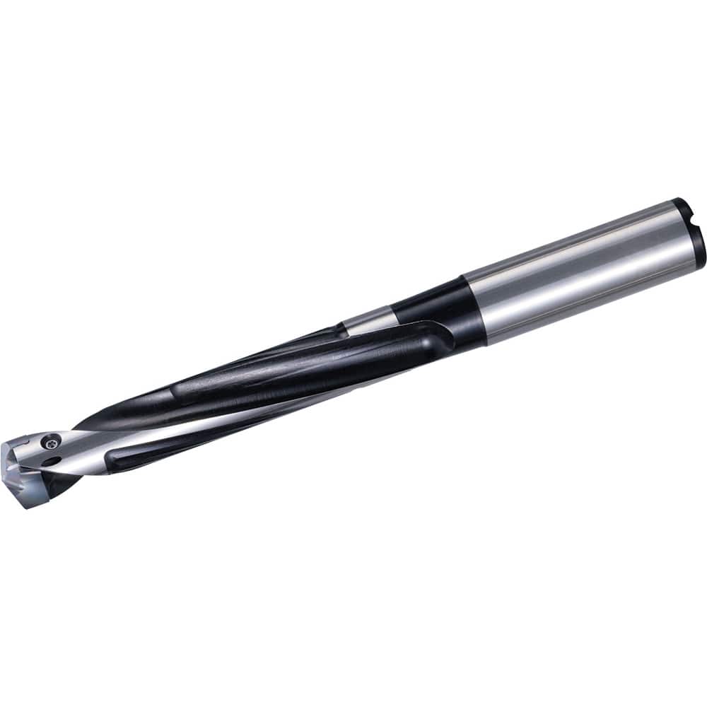 Kyocera - Replaceable-Tip Drills; Series: Magic Drill DRA ; Minimum Drill Diameter (mm): 12.50 ; Maximum Drill Diameter (mm): 12.99 ; Drill Depth by Diameter Ratio: 5xD ; Maximum Drill Depth (mm): 65.00 ; Shank Diameter (mm): 14.0000 - Exact Tooling