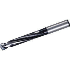 Kyocera - Replaceable-Tip Drills; Series: Magic Drill DRA ; Minimum Drill Diameter (mm): 12.50 ; Maximum Drill Diameter (mm): 12.99 ; Drill Depth by Diameter Ratio: 5xD ; Maximum Drill Depth (mm): 65.00 ; Shank Diameter (mm): 14.0000 - Exact Tooling