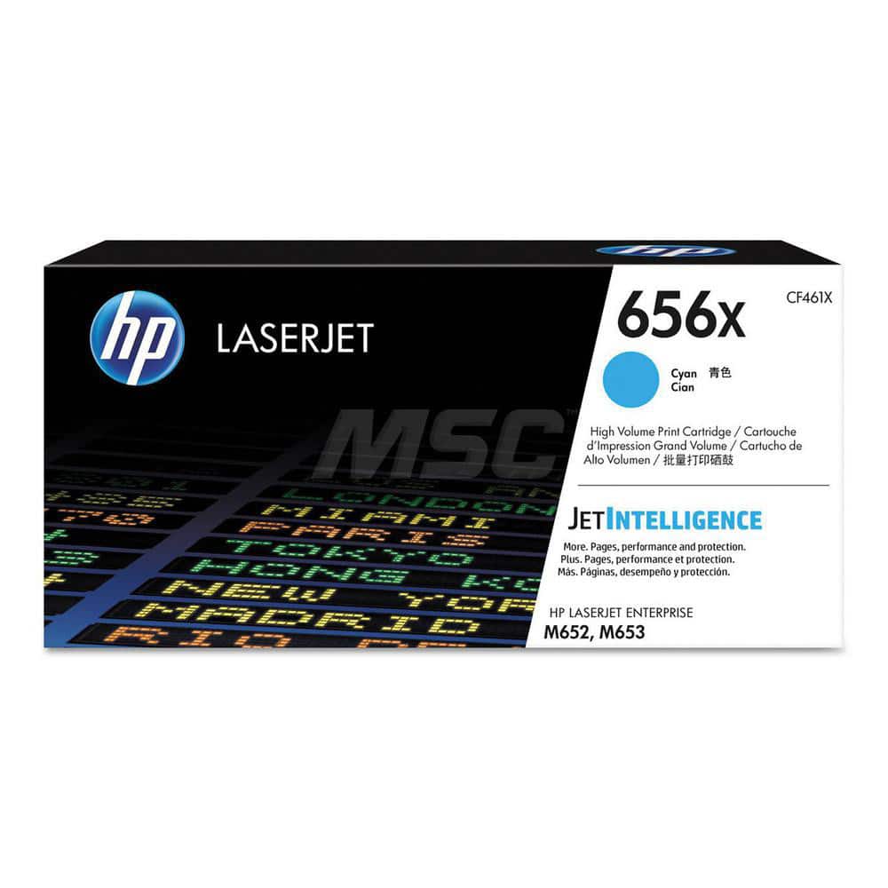 Hewlett-Packard - Office Machine Supplies & Accessories; Office Machine/Equipment Accessory Type: Toner Cartridge ; For Use With: HP Color LaserJet Enterprise M653dn; M652n; M652dn; M653x; M653dh ; Color: Cyan - Exact Tooling