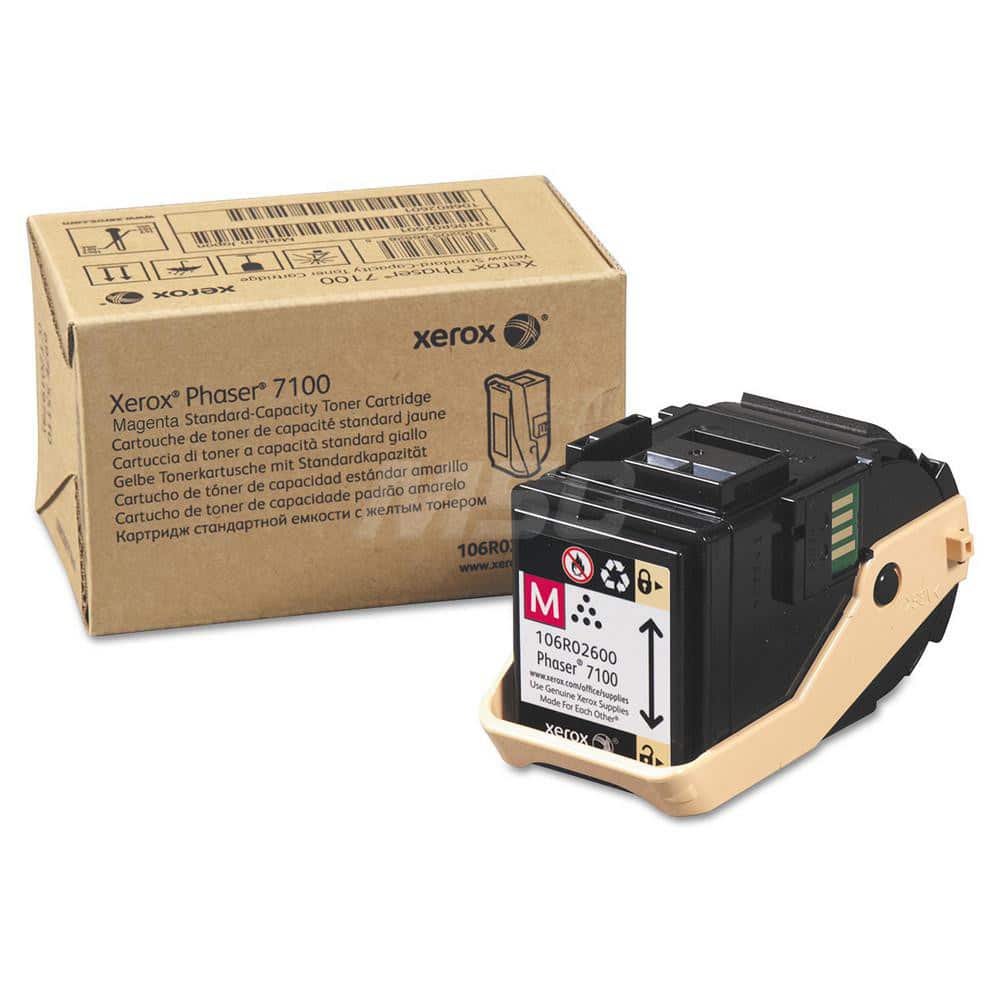 Xerox - Office Machine Supplies & Accessories; Office Machine/Equipment Accessory Type: Toner Cartridge ; For Use With: Phaser 7100 ; Color: Magenta - Exact Tooling