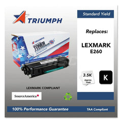 TRIUMPH - Office Machine Supplies & Accessories; Office Machine/Equipment Accessory Type: Toner Cartridge ; For Use With: Lexmark E260D; E260DN; E360D; E360DN; E460DN; E460DW; E462DTN ; Color: Black - Exact Tooling