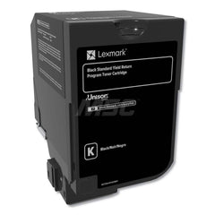 Lexmark - Office Machine Supplies & Accessories; Office Machine/Equipment Accessory Type: Toner Cartridge ; For Use With: Lexmark CS720de; CX725de; CX725dhe ; Color: Black - Exact Tooling