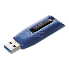 Verbatim - Office Machine Supplies & Accessories; Office Machine/Equipment Accessory Type: Flash Drive ; For Use With: Windows XP Vista & 7 & Higher; Mac OS X 10.1 & Higher; Linux kernel 2.6 & Higher ; Color: Blue - Exact Tooling