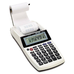Victor - Calculators; Type: Printing Calculator ; Type of Power: AC/DC; 4 AA Batteries ; Display Type: 12-Digit LCD ; Color: White; Black ; Display Size: 12mm ; Width (Inch): 4 - Exact Tooling