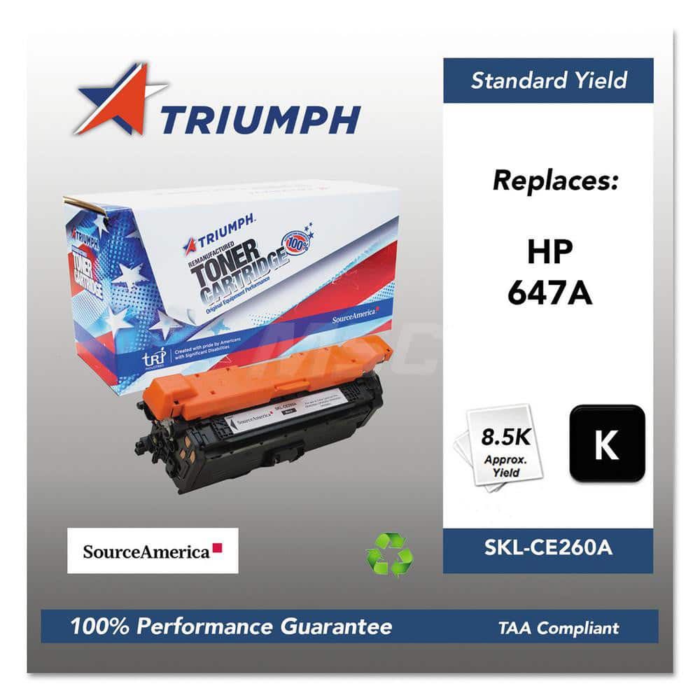 TRIUMPH - Office Machine Supplies & Accessories; Office Machine/Equipment Accessory Type: Toner Cartridge ; For Use With: HP Color LaserJet Pro CP4025dn; CP4025n; CP4525dn; CP4525n; CP4525xh ; Color: Black - Exact Tooling