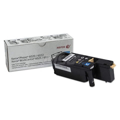 Xerox - Office Machine Supplies & Accessories; Office Machine/Equipment Accessory Type: Toner Cartridge ; For Use With: Phaser 6022; WorkCentre 6027 ; Color: Cyan - Exact Tooling