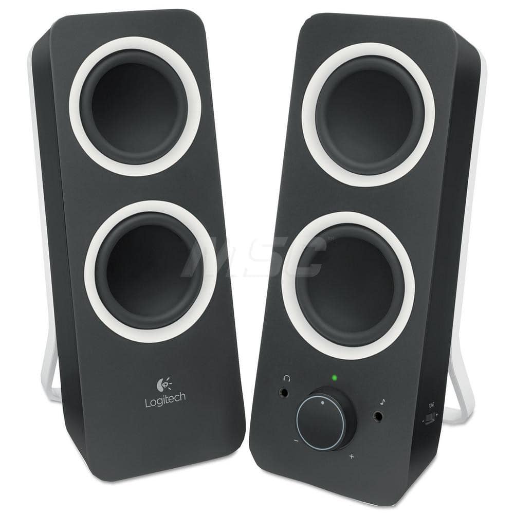 Logitech - Office Machine Supplies & Accessories; Office Machine/Equipment Accessory Type: Speakers ; For Use With: PC; Smartphone; Tablet or Laptop ; Color: Black - Exact Tooling