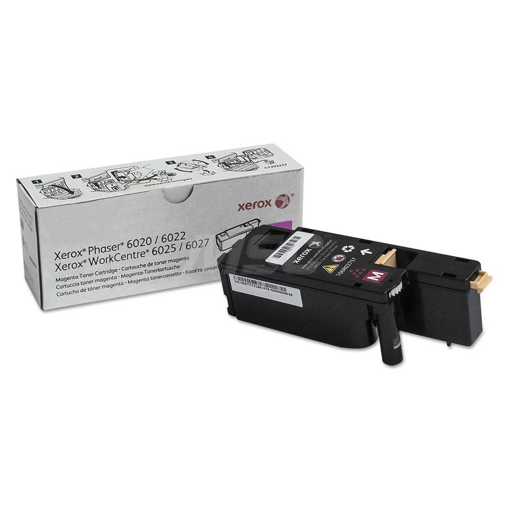 Xerox - Office Machine Supplies & Accessories; Office Machine/Equipment Accessory Type: Toner Cartridge ; For Use With: Phaser 6022; WorkCentre 6027 ; Color: Magenta - Exact Tooling
