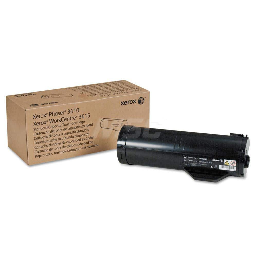 Xerox - Office Machine Supplies & Accessories; Office Machine/Equipment Accessory Type: Toner Cartridge ; For Use With: Phaser 3610; WorkCentre 3615 ; Color: Black - Exact Tooling