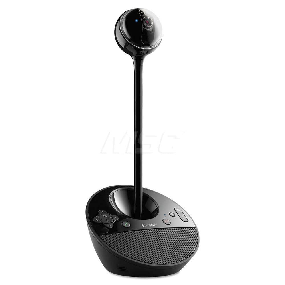 Logitech - Office Machine Supplies & Accessories; Office Machine/Equipment Accessory Type: Conference Cam ; For Use With: Mac OS X 10.6 & Later Windows XP; Vista; 7 Operating Systems ; Color: Black - Exact Tooling